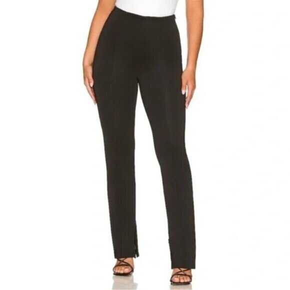 Good American Good Waist Flare Scuba Pant Black 2xl - Picture 1 of 11